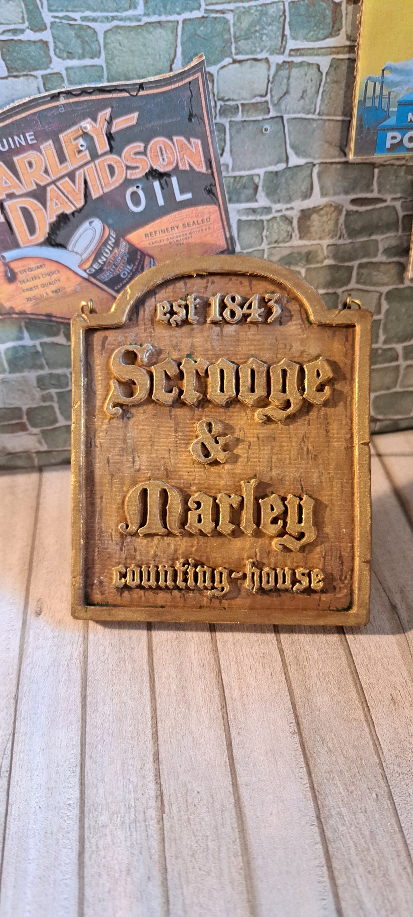 Scrooge & Marley Xmas Decoration
