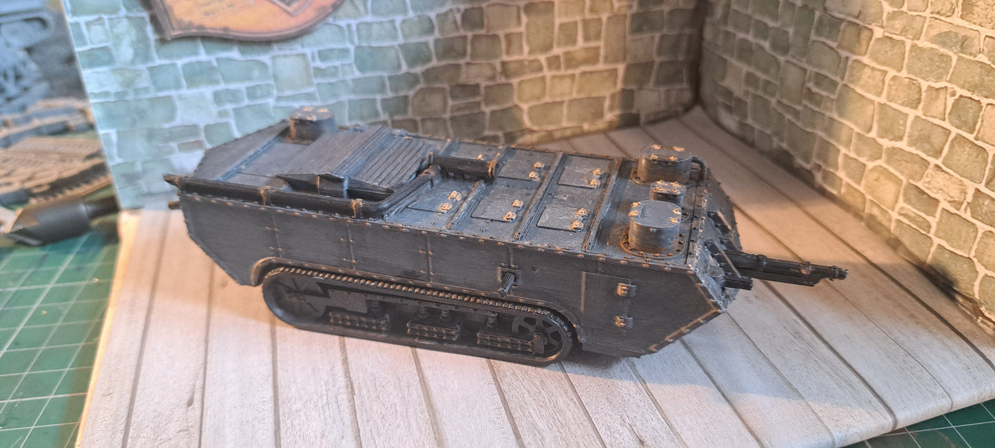 The Saint (St) Chamond Tank (28mm Bolt Action)