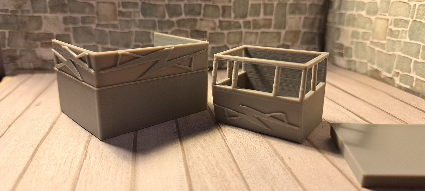1/76th Scale Fairground Twister Paybox