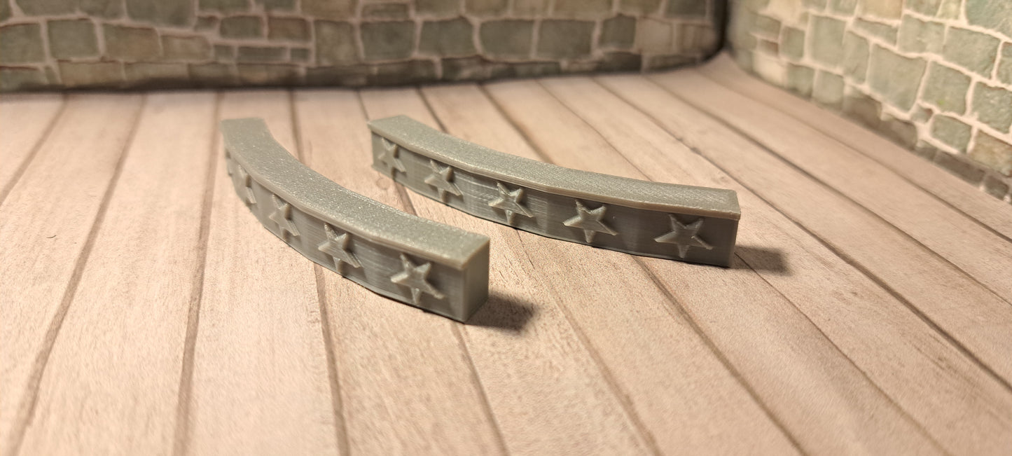 1/76th Circus Ring Seat (2pcs)