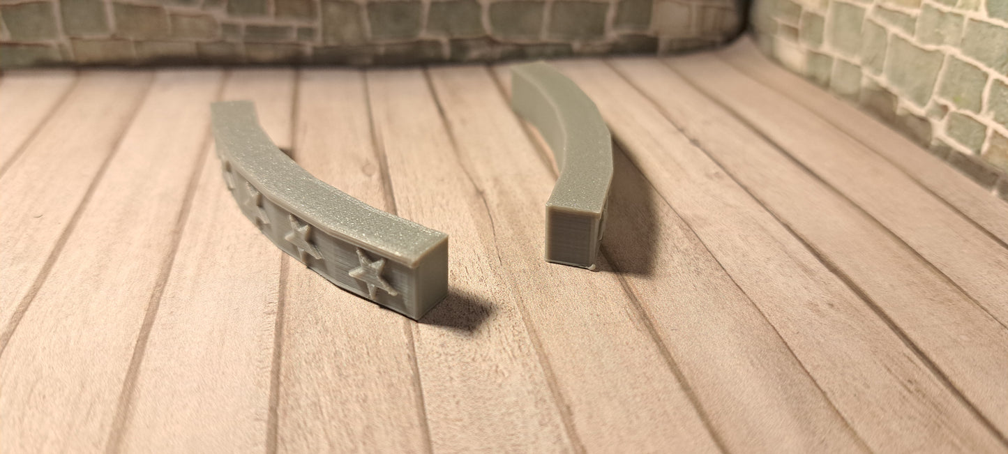 1/76th Circus Ring Seat (2pcs)