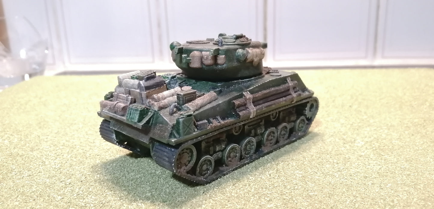 Sherman M4A2E8 "Fury" (28mm Bolt Action)