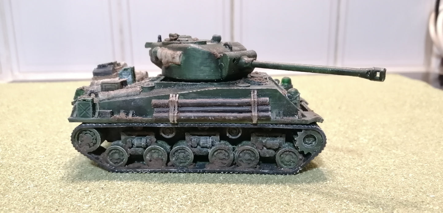 Sherman M4A2E8 "Fury" (28mm Bolt Action)