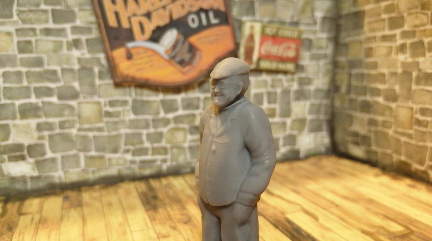 Scale Model Fred Dibnah (Various Scales)