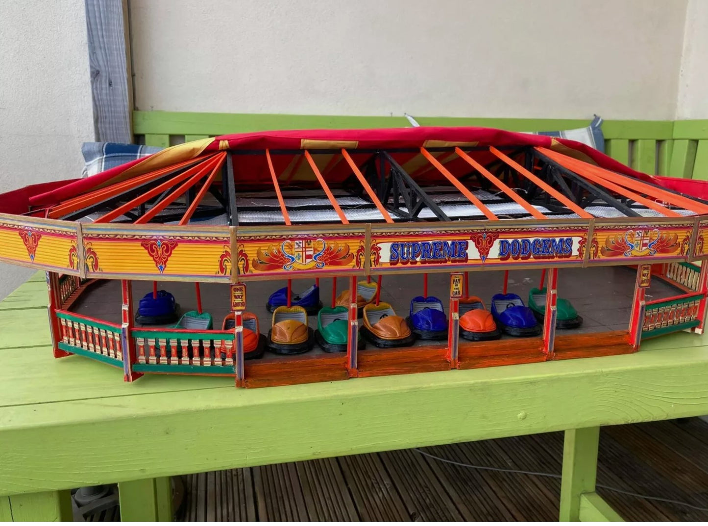 1/48th Scale Fairground Dodgem Cart