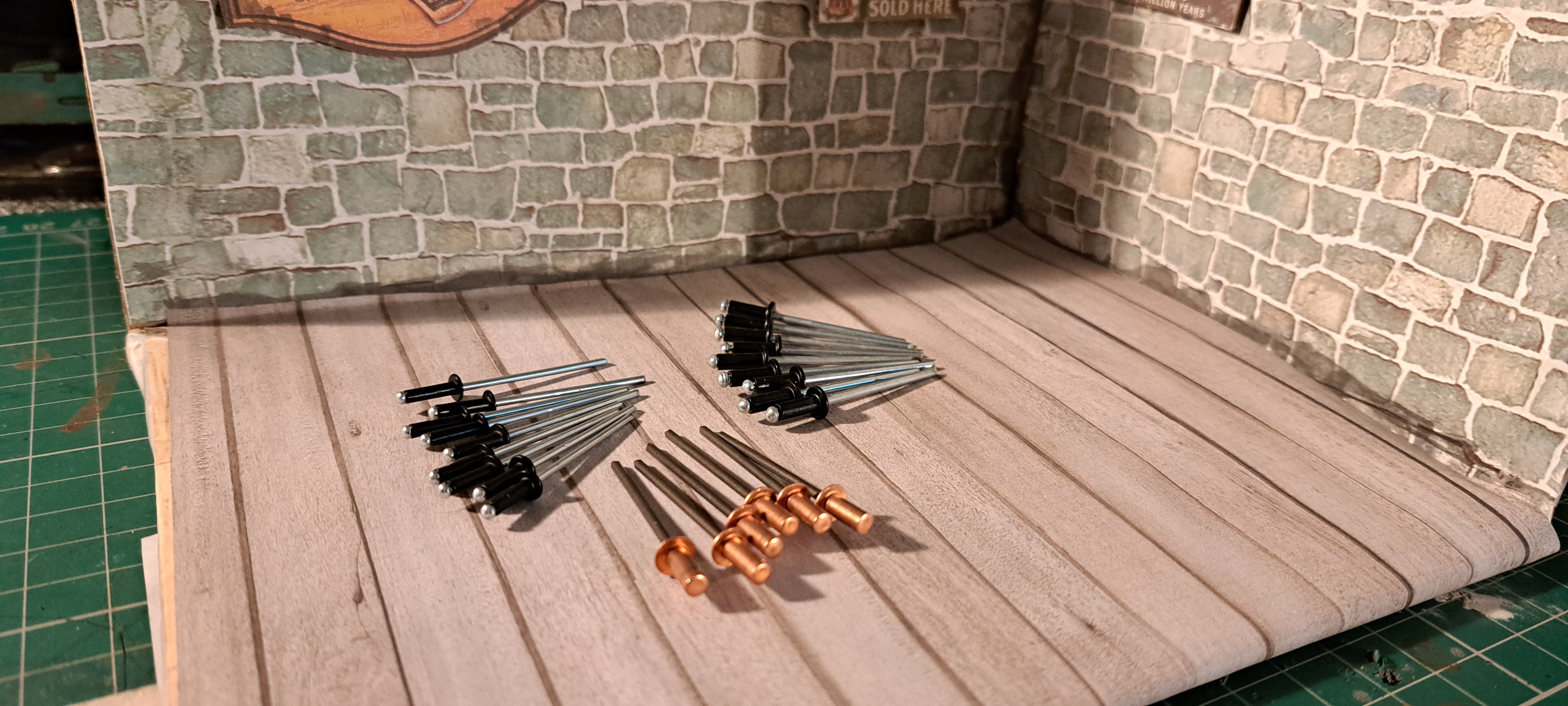 Mamod Steam Engine, 24x Rivets For Restoration – Specular Models