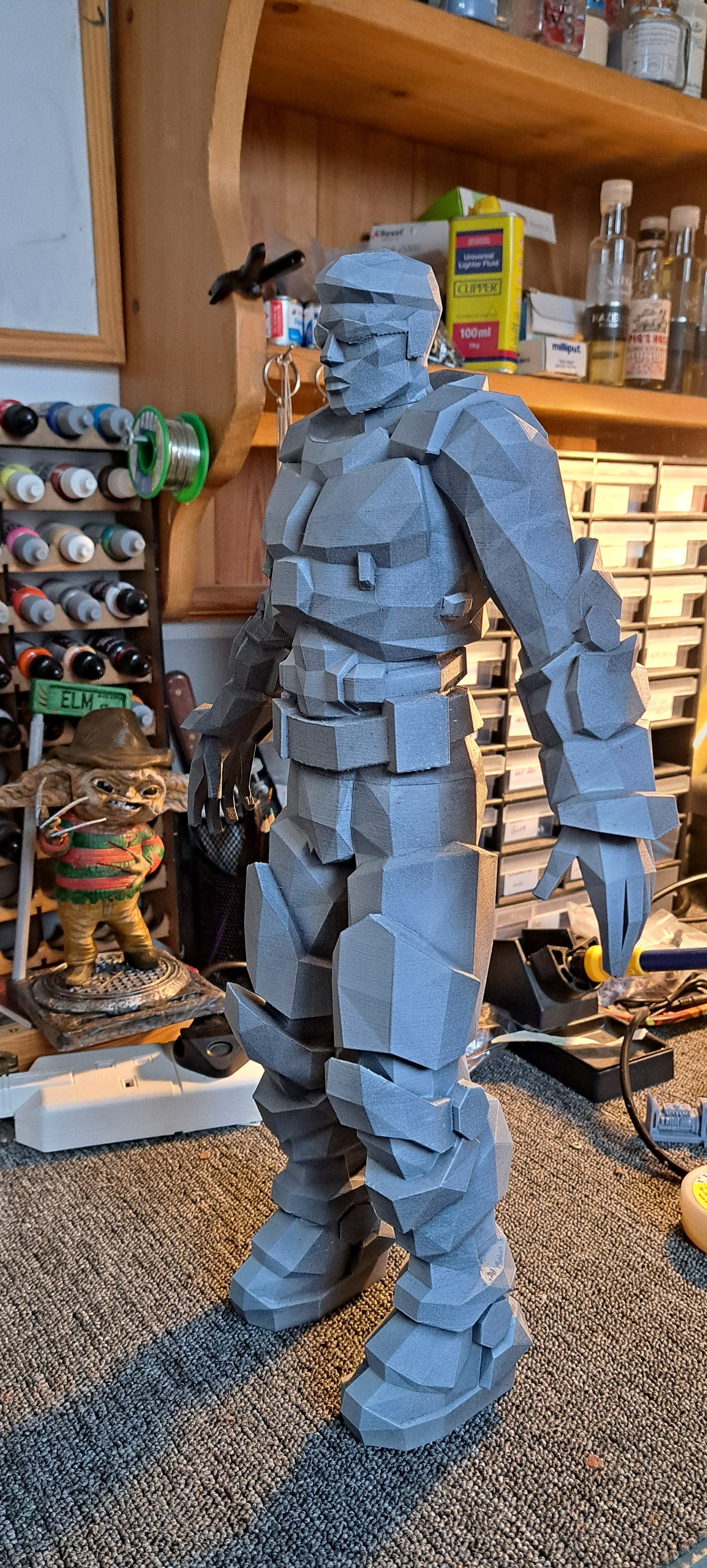 Unreal Tournament 2004 Malcolm 3d Printed