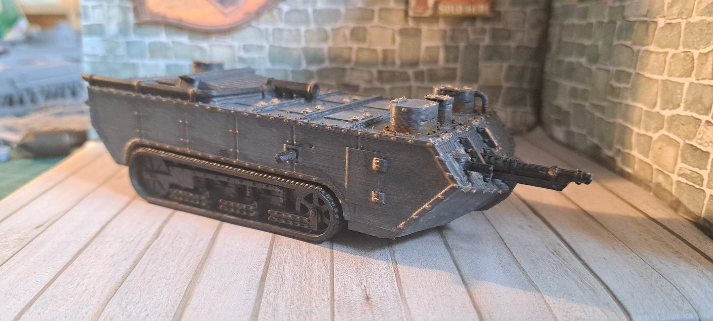 The Saint (St) Chamond Tank (28mm Bolt Action)