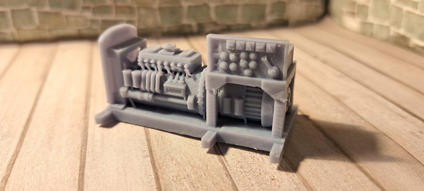 1/48th Scale Fairground XF2 Diesel Generator