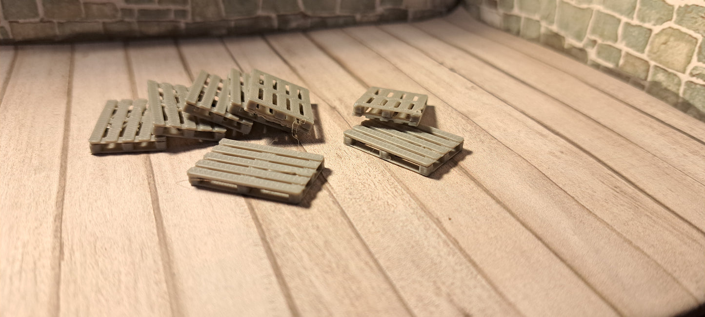 1/76th Scale Euro Pallets (20pcs)