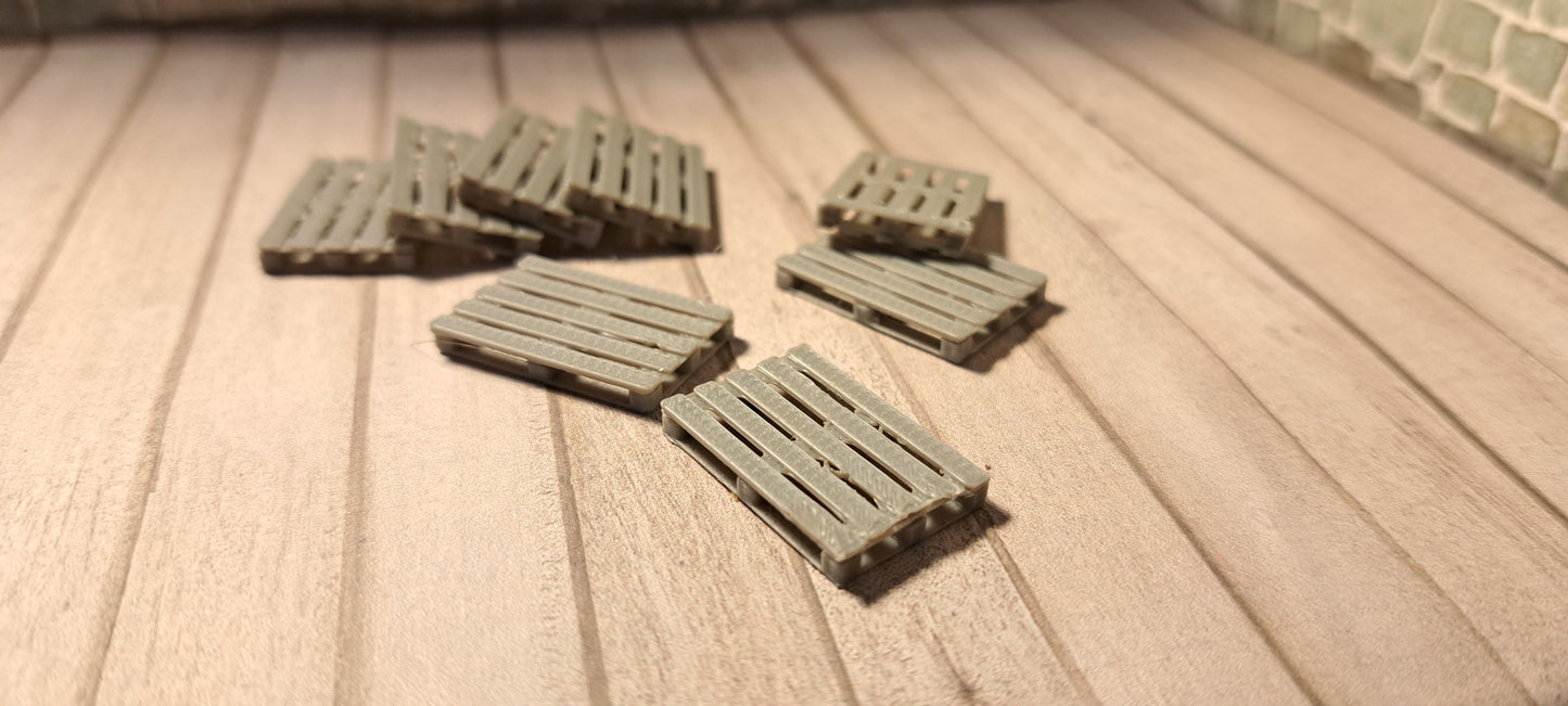 1/76th Scale Euro Pallets (20pcs)