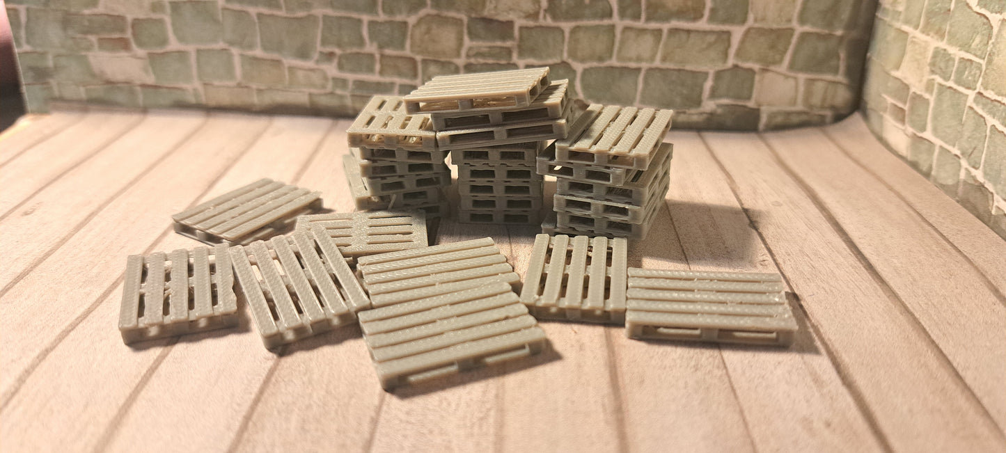 1/76th Scale Euro Pallets (20pcs)