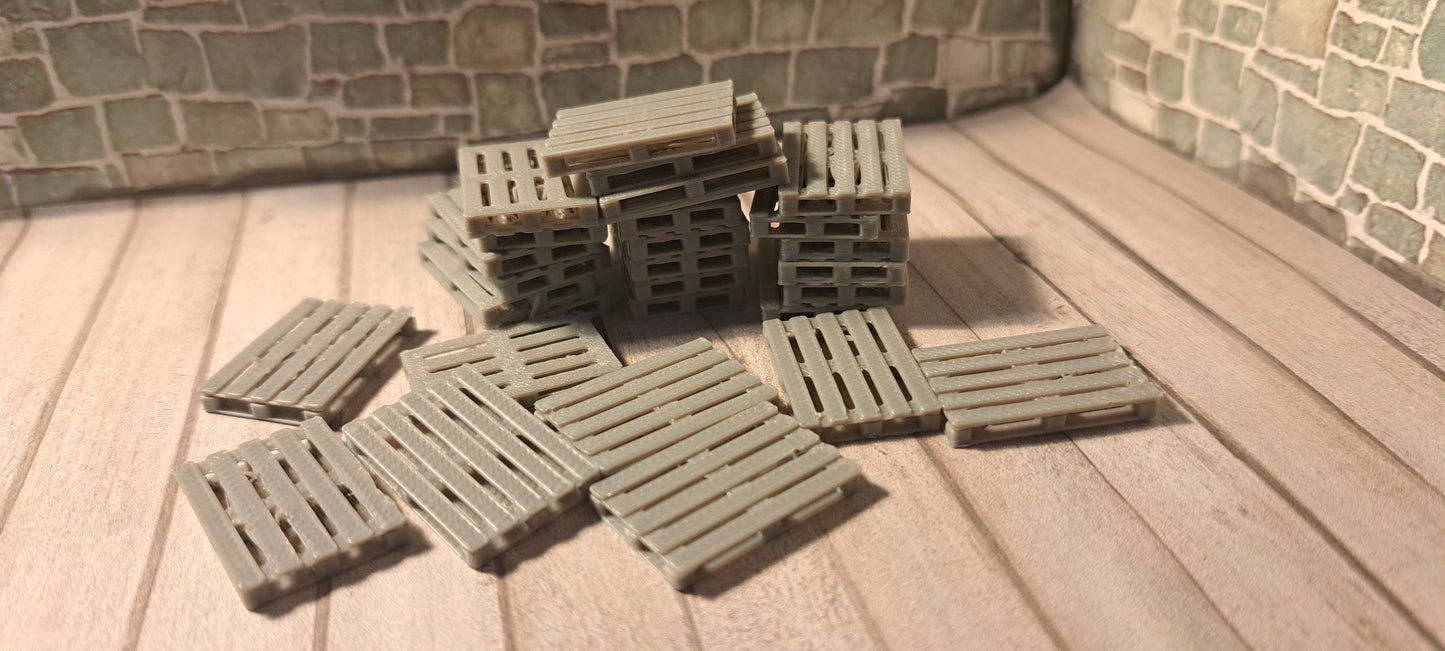 1/76th Scale Euro Pallets (20pcs)