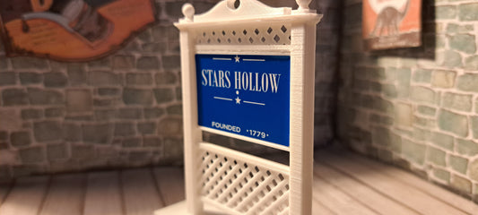Gilmore Girls Inspired Stars Hollow Sign