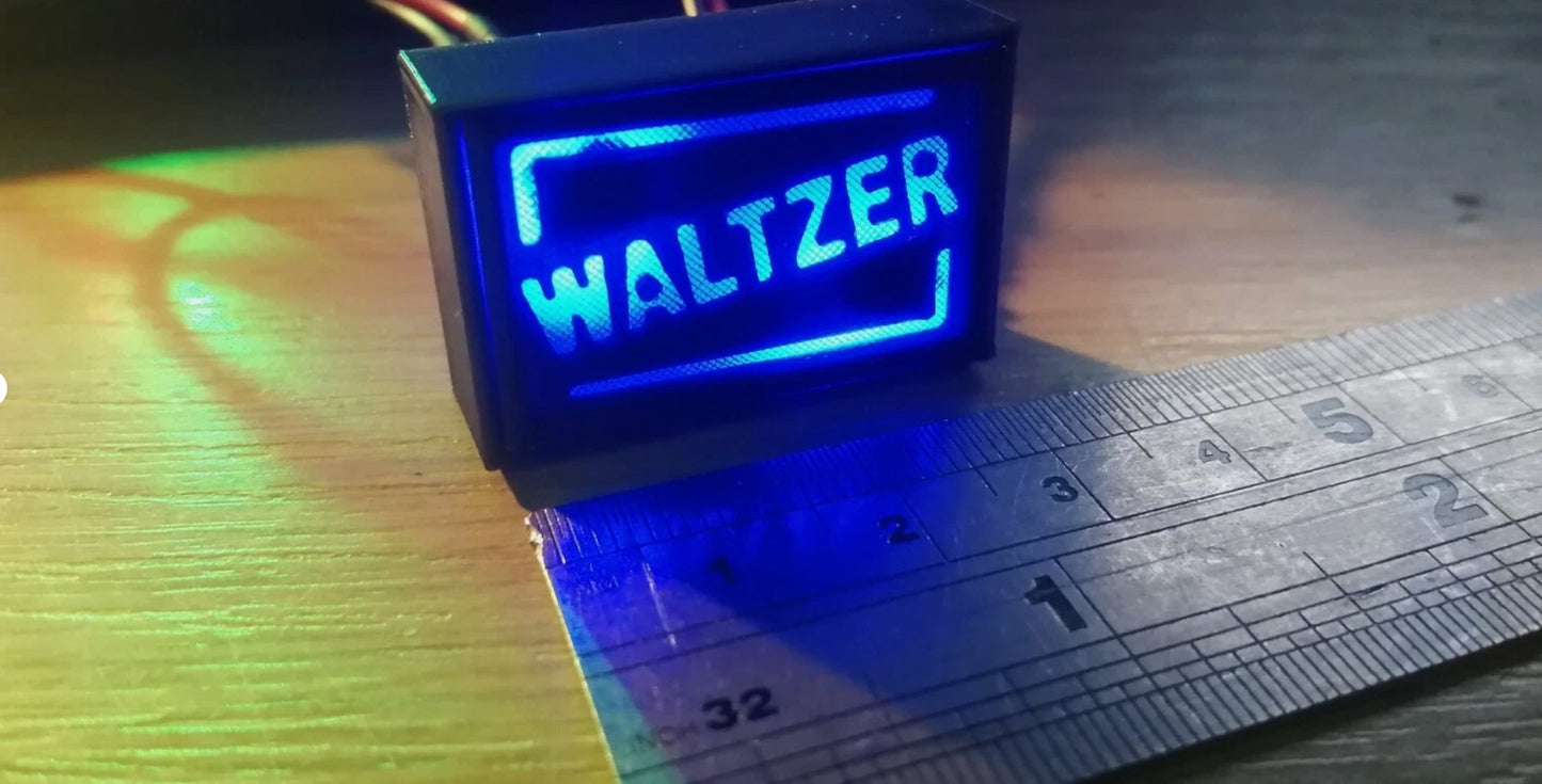 1/50th Fairground Paybox Sign