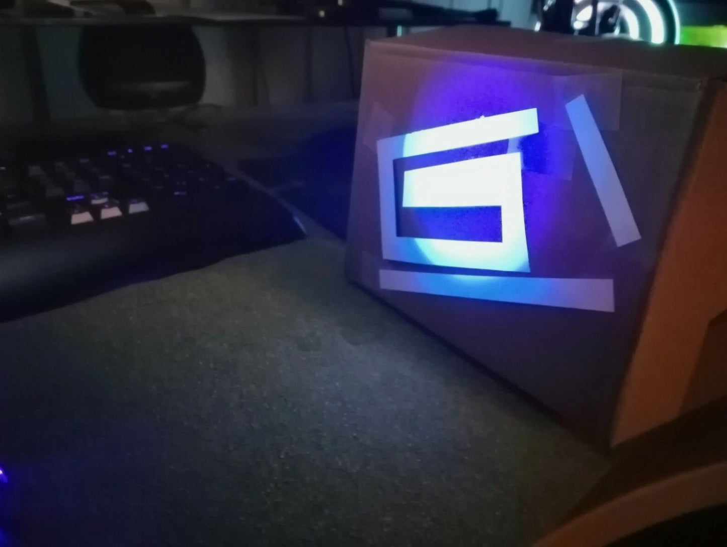 1/24th Scale Fairground UV LED Stage Light