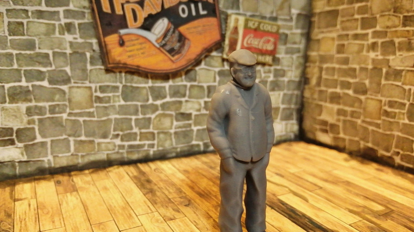 Scale Model Fred Dibnah (Various Scales)