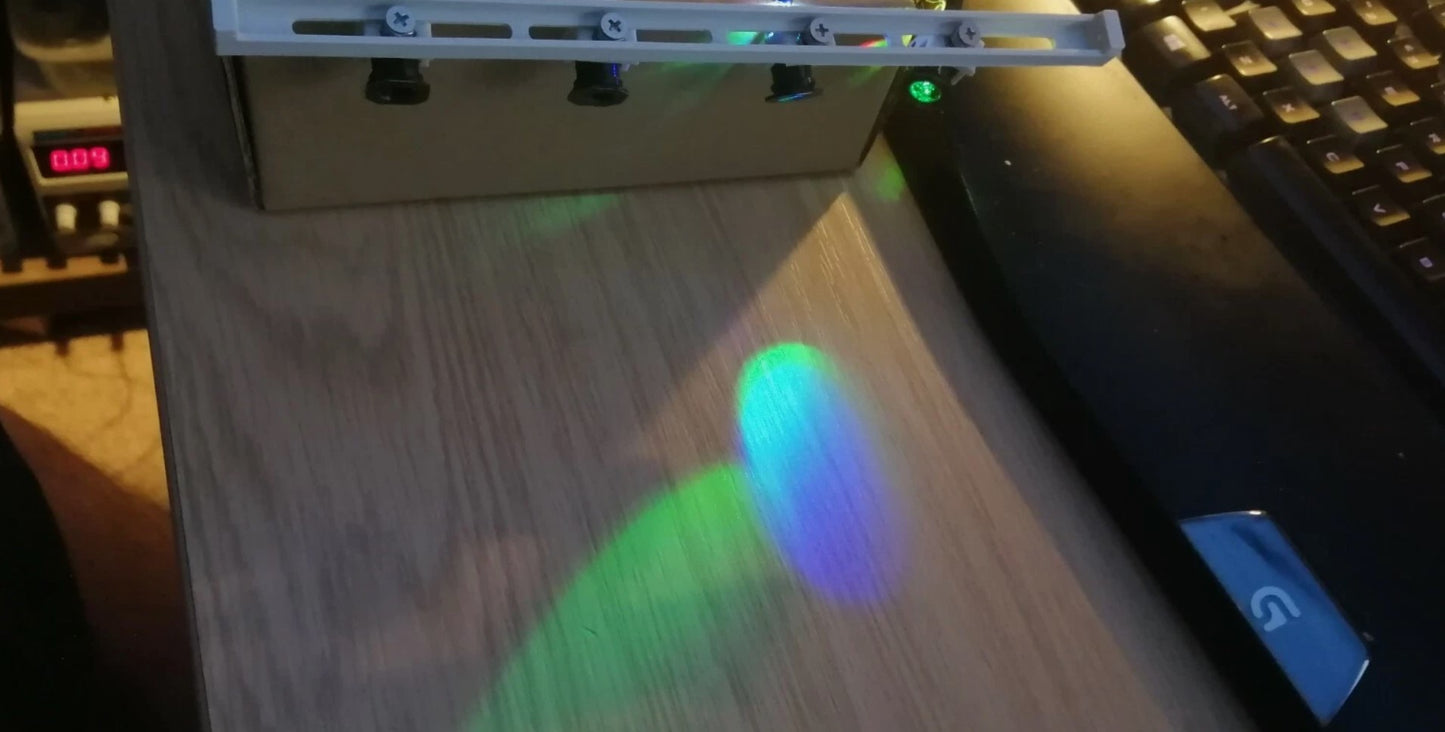 1/24th Scale Fairground Stage Light Bar (4)