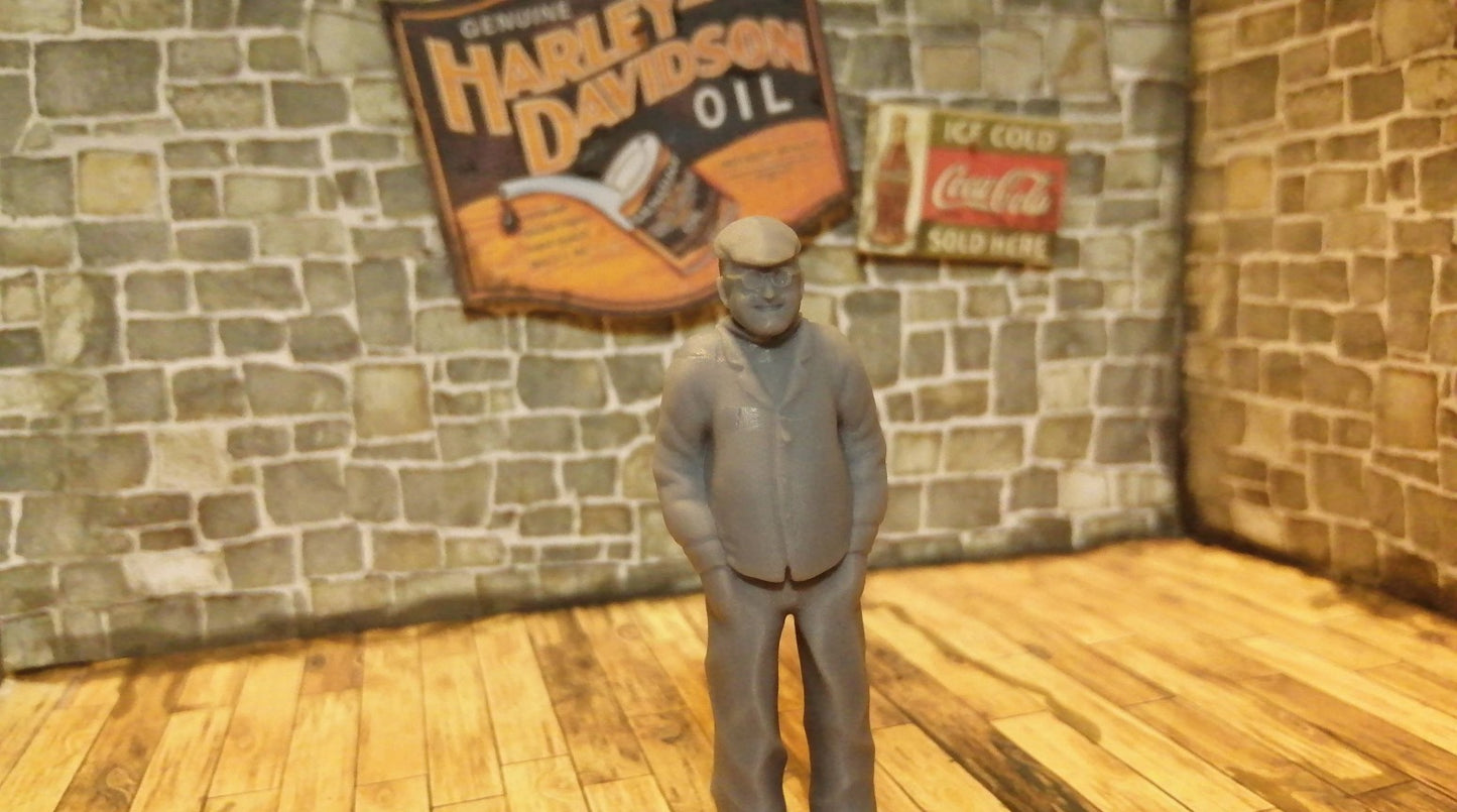 Scale Model Fred Dibnah (Various Scales)
