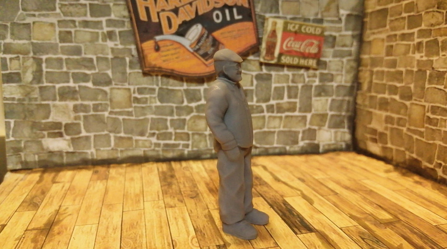Scale Model Fred Dibnah (Various Scales)