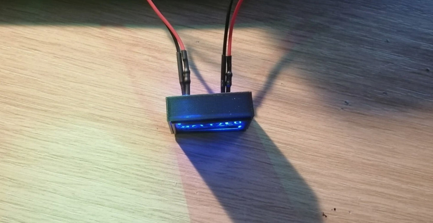 1/50th Fairground Paybox Sign