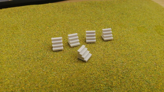 1/76th Scale Fairground Steps (5pcs)